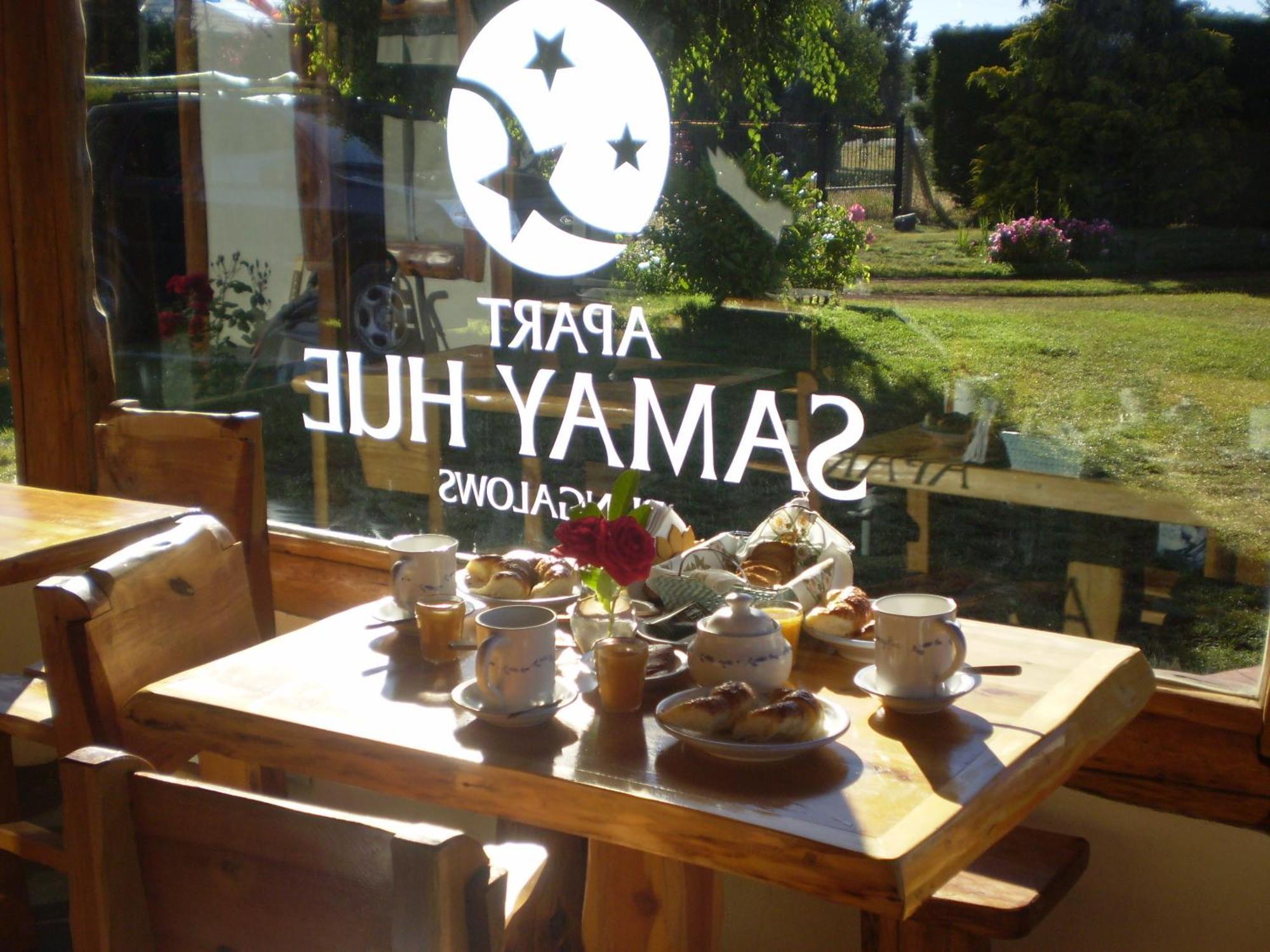 Apart Samay Hue Bungalows Dina Huapi Dış mekan fotoğraf