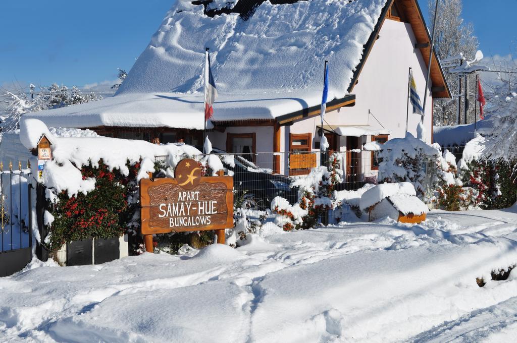 Apart Samay Hue Bungalows Dina Huapi Dış mekan fotoğraf